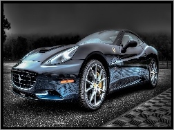 Szachownica, HDR, Ferrari