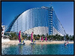 Łódki, Jumeirah, Hotel, Dubaj