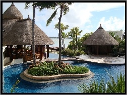 Mauritius, Hotel, Basen