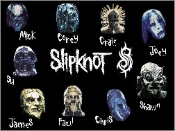 imiona, twarze, Slipknot, zespół