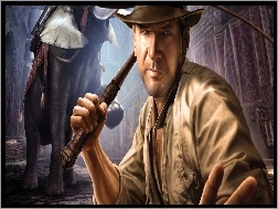Indiana Jones, Kapelusz, Mężczyzna, Słoń