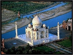 Indie, Mahal, Taj, Agra