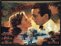 Ingrid Bergman, Casablanca, obrazek, Humphrey Bogart