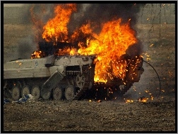 Irak, Transporter, Płonący, Wojna