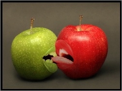 Jabłka, Usta