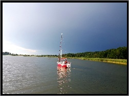 Jezioro, Żaglówka