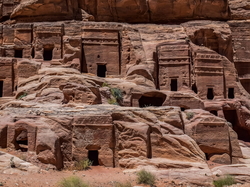 Skała, Jordania, Zabytek UNESCO, Grobowce, Ruiny, Petra