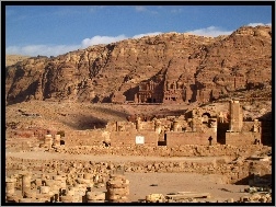 Jordania, Ruiny, Grobowce królewskie, Petra