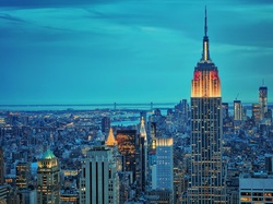 Stany Zjednoczone, Drapacze Chmur, Empire State Building, Nowy Jork