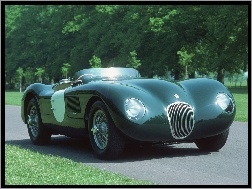 Kabriolet, Samochód, Jaguar C-Type