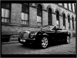 Kabriolet, Czarny, Rolls-Royce Phantom