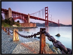 Kalifornia, Golden Gate, Most, San Francisco
