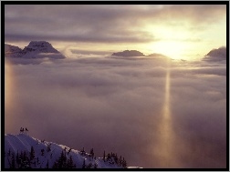 Góry, Kanada, Chmura