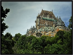 Kanada, Chateau Frontenac, Zamek, Quebec