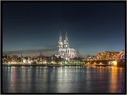 Katedra, Rzeka, Kolonia, Most