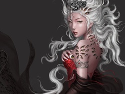 Fantasy, Kobieta, Demon