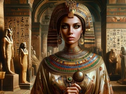 Kobieta, Egipcjanka, Grafika