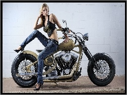 Kobieta, Motocykl