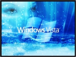 Kobiety, Vista, Windows, System Operacyjny, Twarz