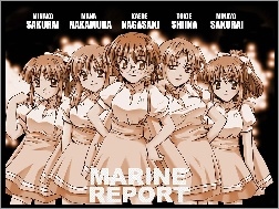 ludzie, Marine Report, kobiety