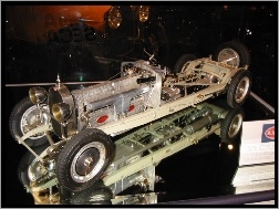 koła, szkielet , Bugatti, silnik
