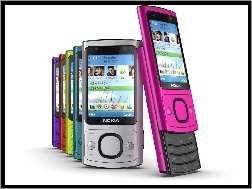 Kolory, Przód, Nokia 6700 slide, Różne