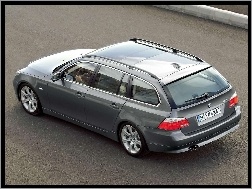 Kombi, BMW 5, Szary, E60