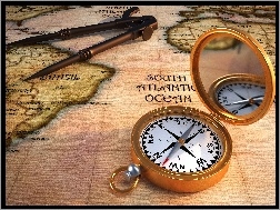 Kompas, Mapa