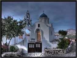 Grecja, Kościół, Santorini