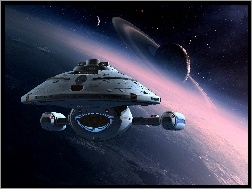Kosmiczny, Voyager, StarTrek, Statek