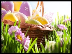 Wielkanoc, Koszyk, Jajka