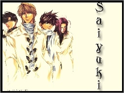 kremowe, Saiyuki, w płaszczach