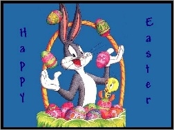 Wielkanoc, królik baks
