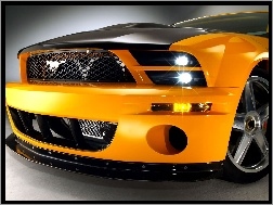 Ksenony, Ford Mustang, Grill