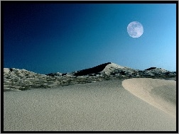 Księżyc, Pustynia