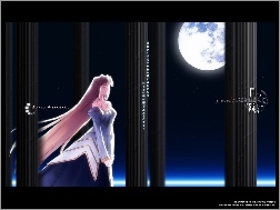 księżyc, Shingetsutan Tsukihime, długowłosa