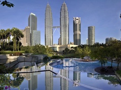 Kuala Lumpur, Drapacze Chmur, Petronas Towers