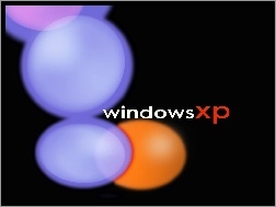 Kule, Niebieskie, XP, Windows, Pomarańczowe