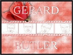 kwiatek, Gerard Butler, klisza