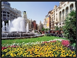Kwiatowe, Budynki, Miasto, Rabaty