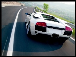 Białe, Lamborghini Murcielago
