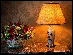 Kwiatów, Lampa, Bukiet