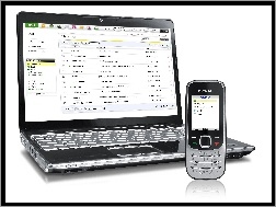 Laptop, Nokia 2330, Srebrna