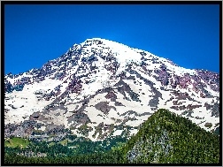 Lasy, Mount Rainier, Wulkan, Góra