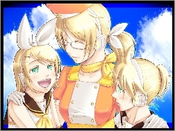 Len, Kagamine, Vocaloid, Rin