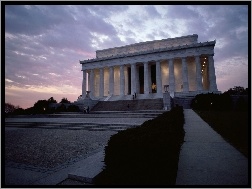Lincolna, Pomnik, Waszyngton, Abrahama