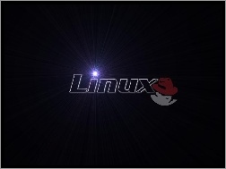Światełko, Ciemne, Linux, Tło