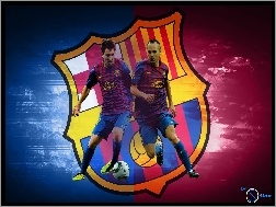 Lionel Messi 
, FC Barcelona, Andres Iniesta