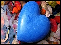 Serce, Liście, Niebieskie