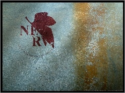 logo, Neon Genesis Evangelion, liść